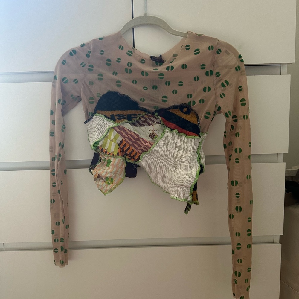 Upcycled Patchwork Top